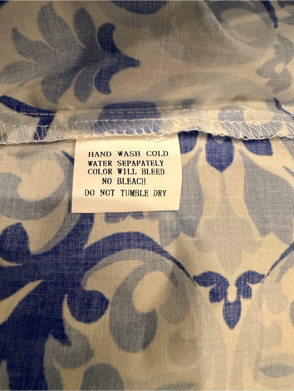 NWT Avara Delise Blue Embellished Top Blouse Size Small - Picture 6 of 6